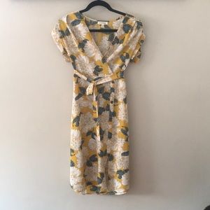 Yellow and white sundress